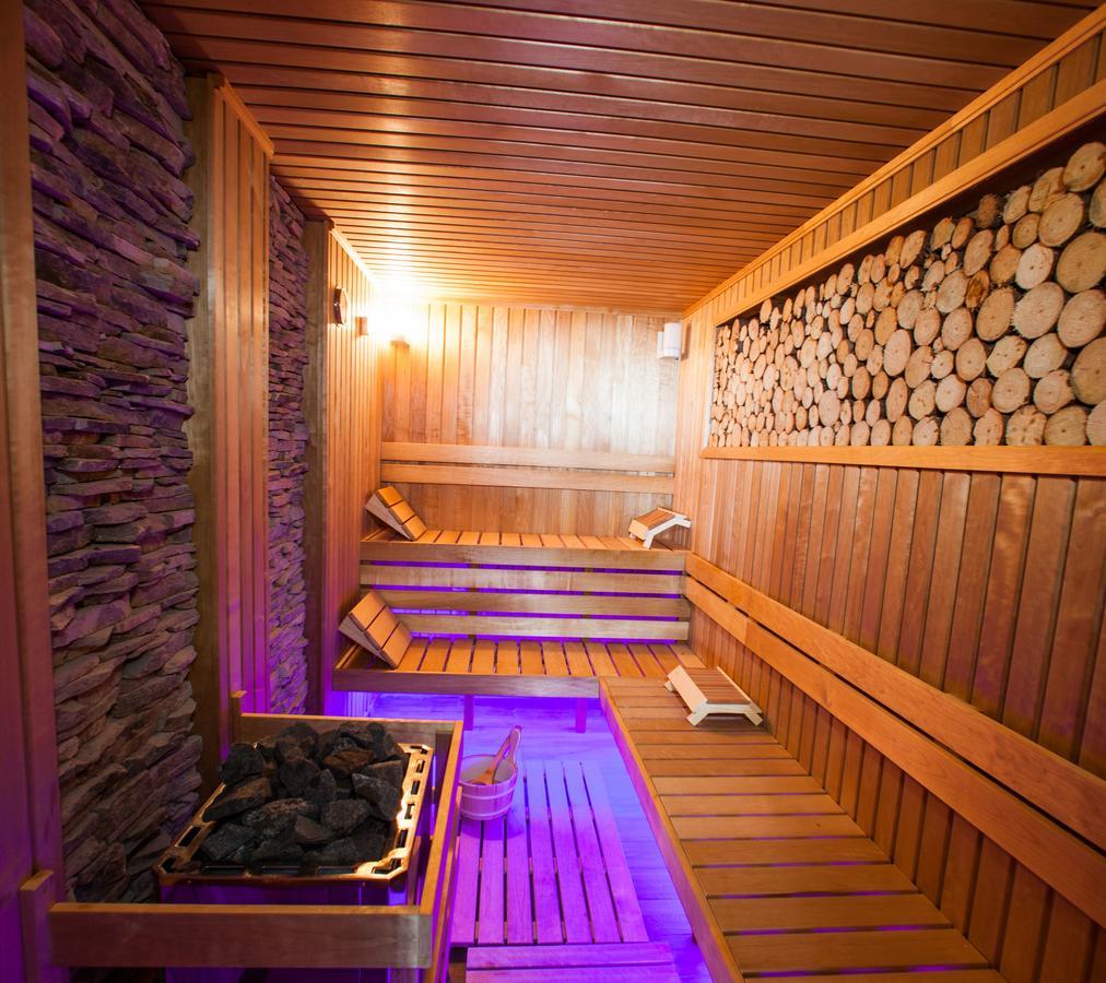 Amira Boutique Hotel Bansko Exterior photo A modern Finnish sauna